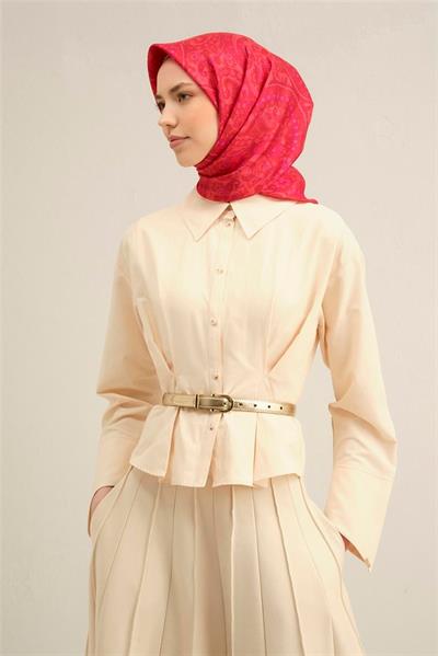 Armine - 2025 İlkbahar Yaz Sura İpek Eşarp 9304D