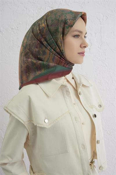 Armine - 2025/2026 Sonbahar Kış Twill İpek Eşarp 9420D(T)