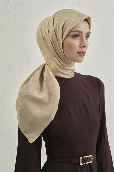Armine - Floş Pamuk Eşarp 1 (%33 Pamuk %67 Floş) S00OA0444444