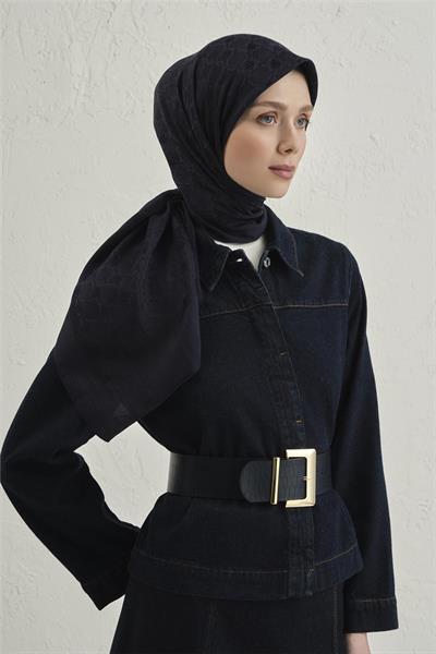 Armine - Floş Pamuk Eşarp 1 (%33 Pamuk %67 Floş) S00OA0444444