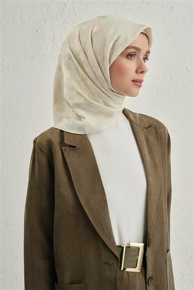 Armine - Floş Pamuk Eşarp 2 (%33 Pamuk %67 Floş) E00OA0444093