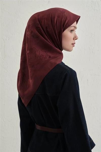 Armine - Floş Pamuk Eşarp 2 (%33 Pamuk %67 Floş)