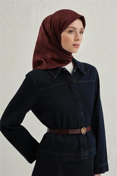 Armine - Floş Pamuk Eşarp 2 (%33 Pamuk %67 Floş)