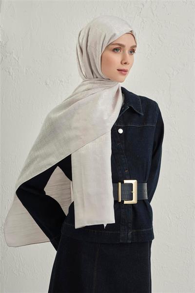 Armine - Floş Pamuk Şal 2 (%33 Pamuk %67 Floş) 02919