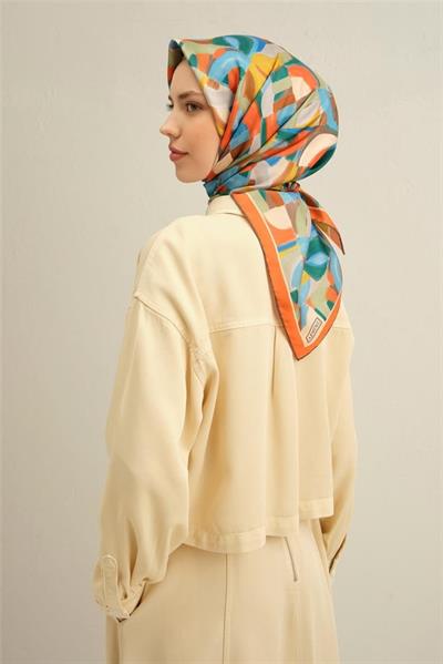 Armine - İlkbahar Yaz Sura İpek Eşarp 9329D