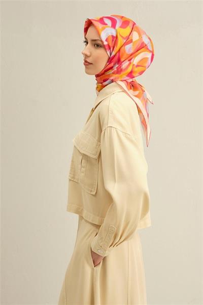 Armine - İlkbahar Yaz Sura İpek Eşarp 9329D