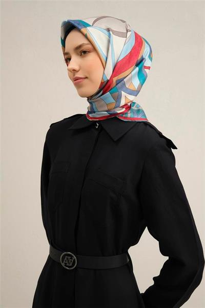 Armine - İlkbahar Yaz Sura İpek Eşarp 9336D