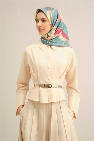 Armine - İlkbahar Yaz Sura İpek Eşarp 9302D