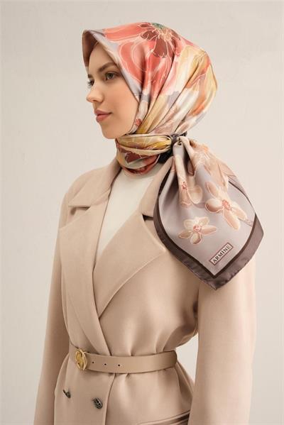 Armine - İlkbahar Yaz Sura İpek Eşarp 9318D