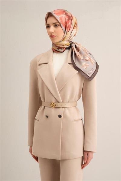 Armine - İlkbahar Yaz Sura İpek Eşarp 9318D