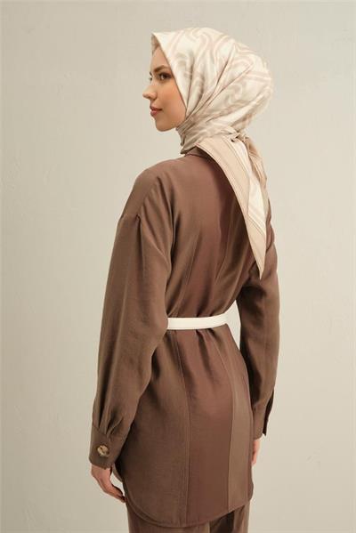 Armine - İlkbahar Yaz Twill İpek Eşarp 9343D