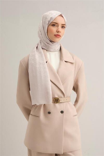 Armine - Jakar İpek Pamuk Şal (%57 İpek - %43 Pamuk) 01858