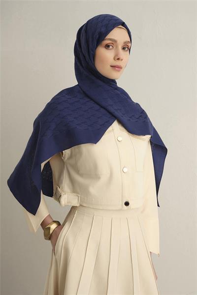 Armine - Pamora AA Monogram Şal 3 (%61 Floş %39 Pamuk) S00OA0444435