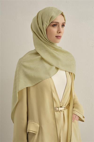 Armine - Pamora AA Monogram Şal 3 (%61 Floş %39 Pamuk) S00OA0444435