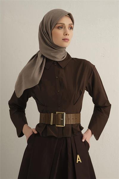 Armine - Pamora Eşarp 2 (%61 Floş %39 Pamuk) S00OA0444439