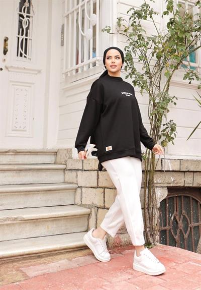 Baskılı Oversize Oysho Tunik 3014