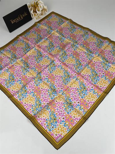 Belli - Saf Twill İpek Eşarp 4013D