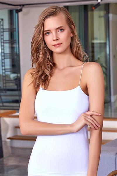 Berrak - Kadın İp Askılı Atlet 8032