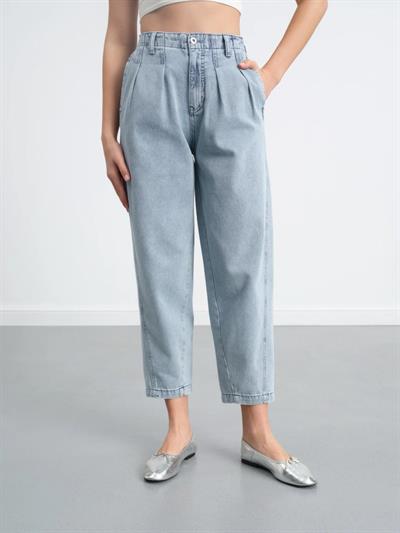 Denim Şalvar Kesim Kot Pantolon 2762