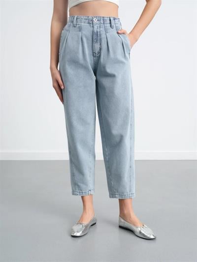 Denim Şalvar Kesim Kot Pantolon 2762