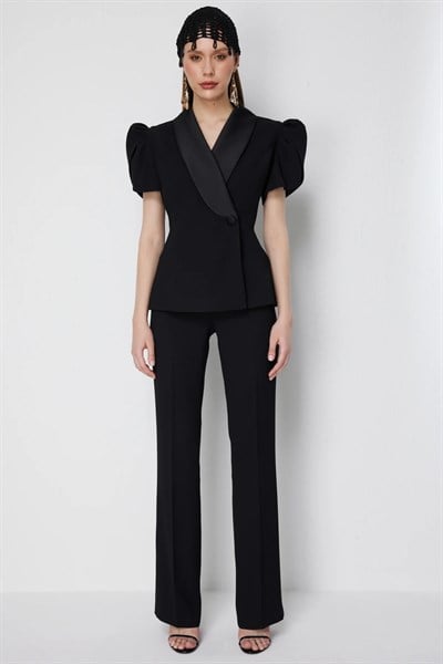 Ekol - Düz Paça Yüksek Bel Pantolon