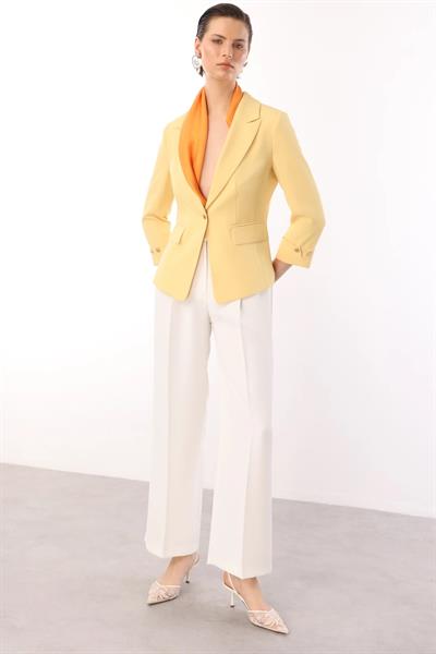 Ekol -  Tek Düğme Duble Kol Ceket 25Y.EKL.CKT.04208.1