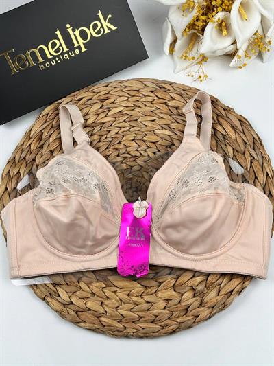 F.K. - Dantelli Balenli Toparlayıcı C Cup Sütyen 7044