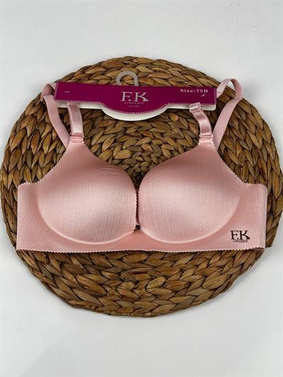 F.K. - Lazer Kesim Dolgulu Balensiz B Cup Sütyen 663