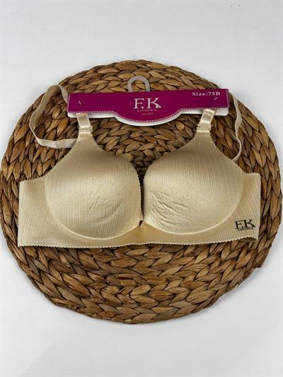 F.K. - Lazer Kesim Dolgulu Balensiz B Cup Sütyen 663
