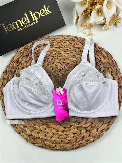 F.K. - Dantelli Balenli Toparlayıcı C Cup Sütyen 7044