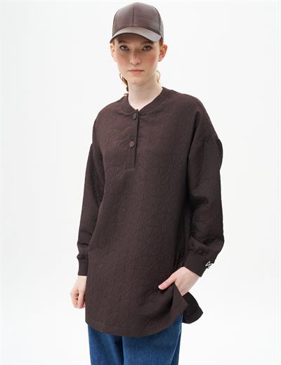 Kayra - Dokulu Sweatshirt KY-A24-70011