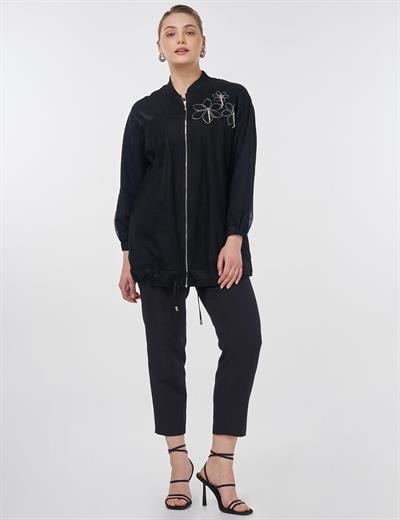 Kayra - File Garnili Kolej Yaka Ceket KA-B25-13057