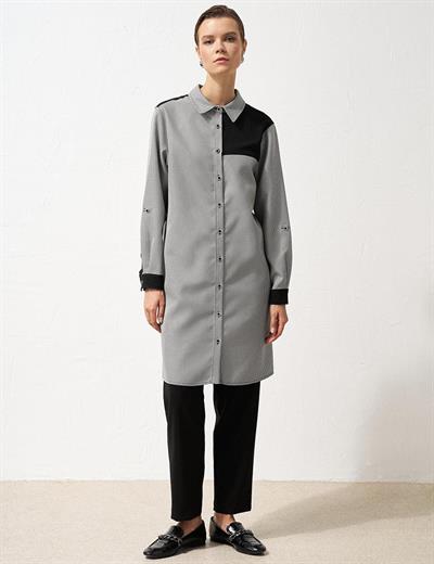 Kayra - Pötikare Desen Uzun Tunik KA-A24-21049