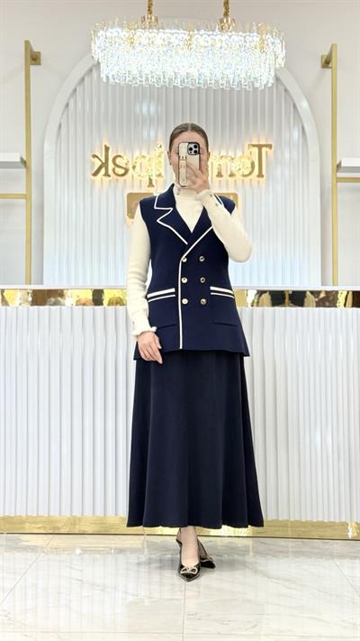 Kurvaze Blazer Yelek 140409
