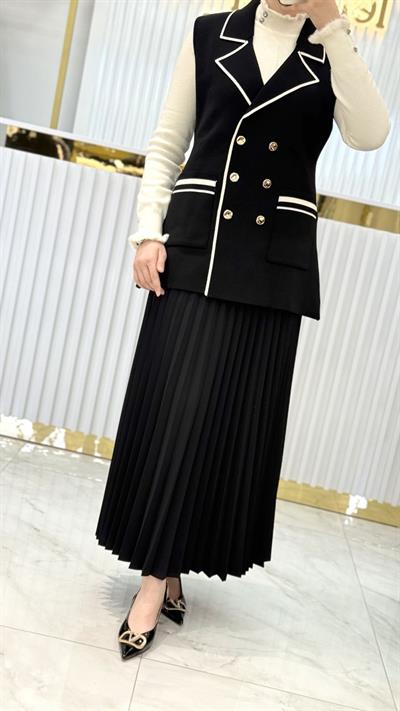 Kurvaze Blazer Yelek 140409