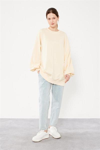 Levidor - Bisiklet Yaka Oversize Sweat 270028