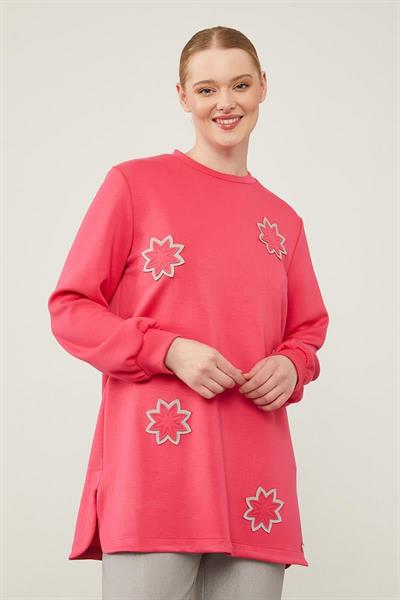 Levidor - Çiçek Nakışlı Sweat 270088