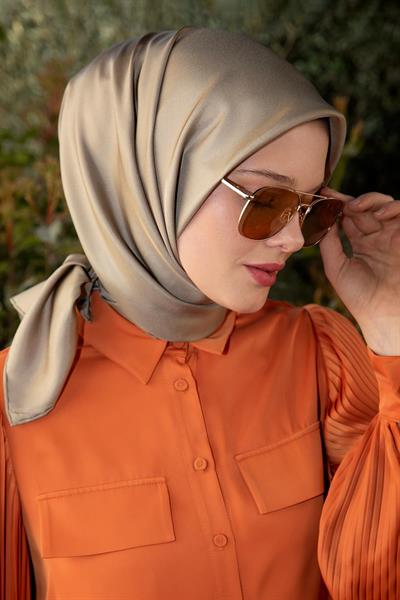 Levidor - Çift Taraflı Twill İpek Eşarp 11869