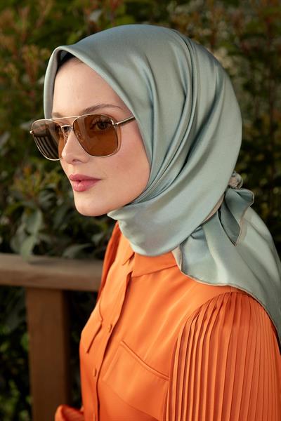 Levidor - Çift Taraflı Twill İpek Eşarp 11869