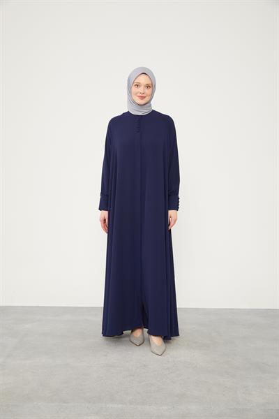 Levidor - Düğme Kapamalı Ferace 520066