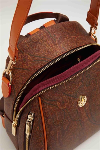 Levidor - Etnik Desenli Sırt Çantası