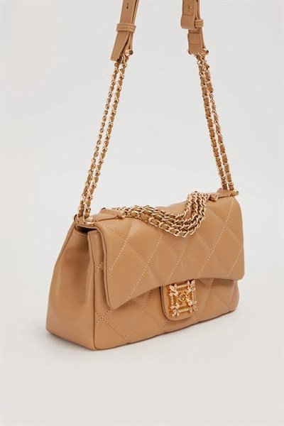 Levidor - Luxury Çift Zincir Detaylı Omuz Çantası