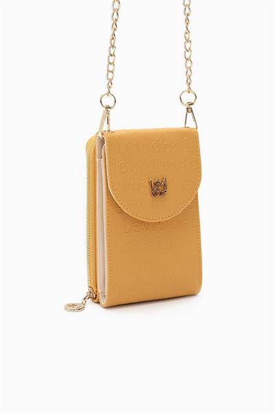 Levidor - Monogram Baskılı Cüzdan Çanta LVSS2291007