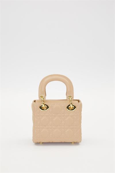 Levidor - Premium Kare Gold Zincir Detaylı Mini El Çantası 930333