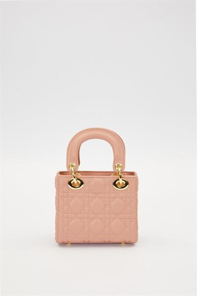 Levidor - Premium Kare Gold Zincir Detaylı Mini El Çantası 930333