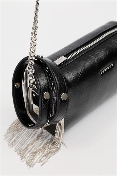 Levidor - Premium Püskül Zincir Detaylı Omuz Çantası 930425