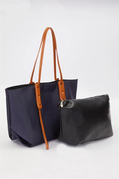 Levidor - Premium Yazı Baskılı Büyük Omuz Çantası 930392