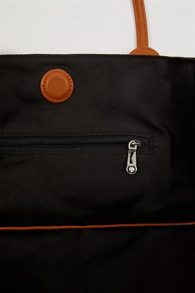 Levidor - Premium Yazı Baskılı Büyük Omuz Çantası 930392