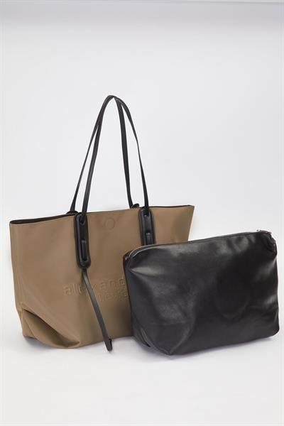Levidor - Premium Yazı Baskılı Büyük Omuz Çantası 930392