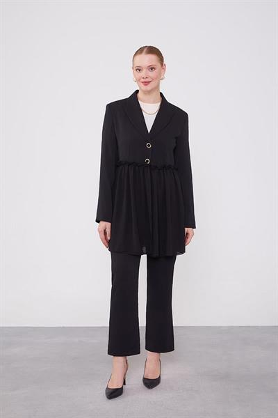 Levidor - Şifon Büzgü Detaylı İkili Takım 100330